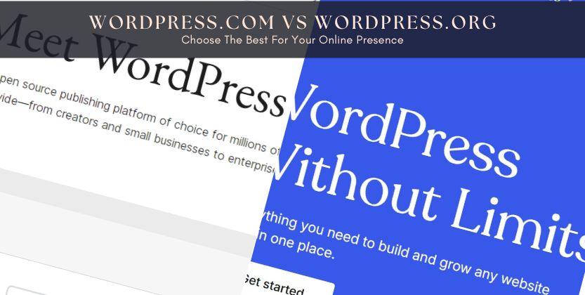 Read more about the article WordPress.com vs WordPress.org | The Better Option | Update: 2025