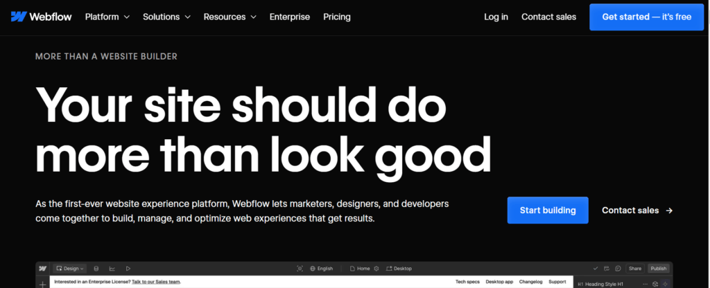 webflow