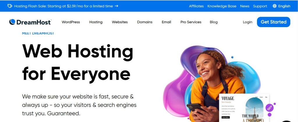 Dreamhost: Best domain Registrar for WordPress User