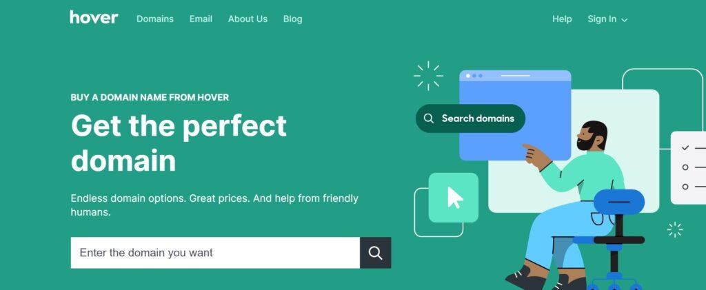 Hover- Best for Quick and Easy Registration