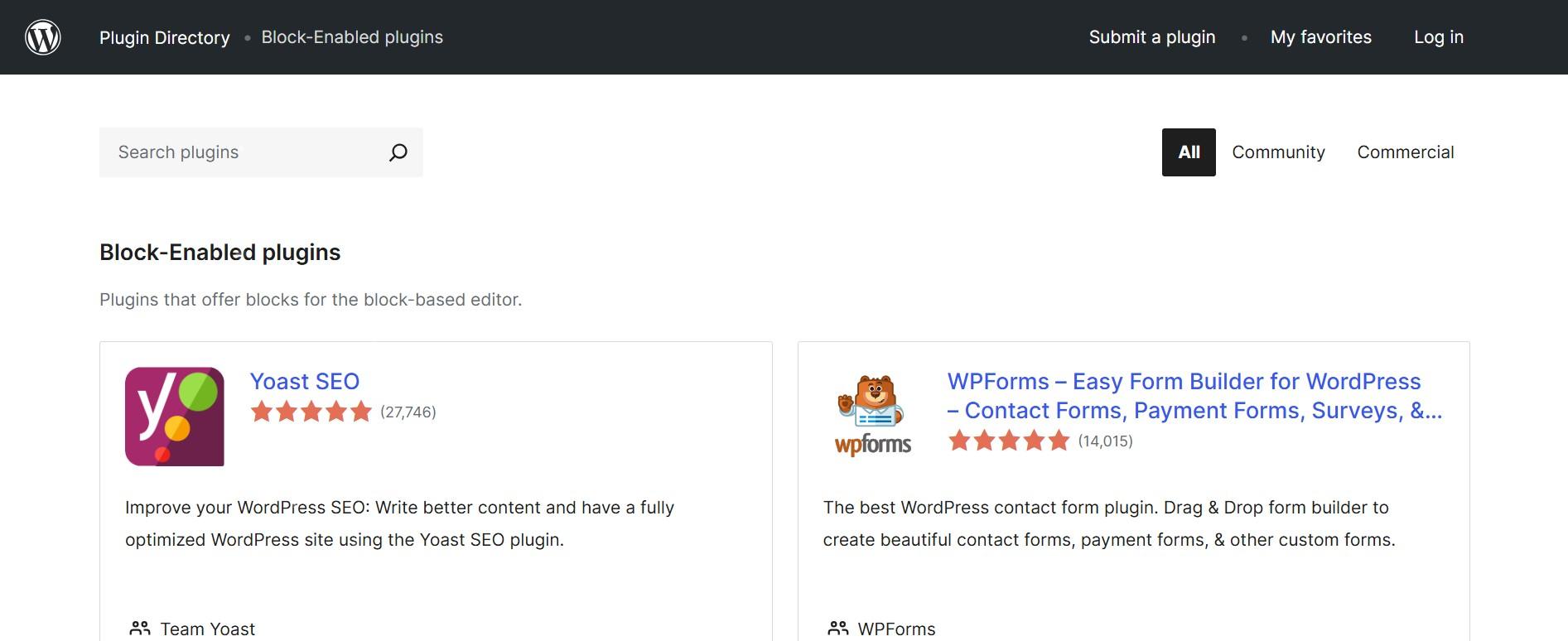 WordPress Plugin Directory