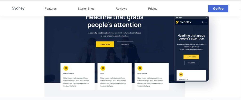 WordPress Sydney Theme