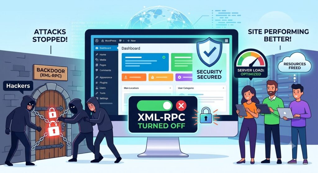Disable XML-RPC